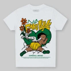 Green Collection DopeSkill Toddler Kids T-shirt No Fake Love Graphic