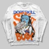 Dunk Low Futura Orange Blaze DopeSkill Long Sleeve T-Shirt Stay It Busy Graphic