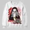 Fire Red 3s DopeSkill Sweatshirt NPC Graphic