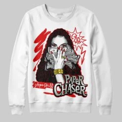 Fire Red 3s DopeSkill Sweatshirt NPC Graphic