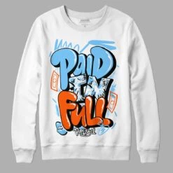 Dunk Low Futura University Blue DopeSkill Sweatshirt New Paid In Full Graphic