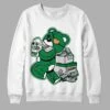 Pine Green 4s DopeSkill Sweatshirt Bear Steals Sneaker Graphic