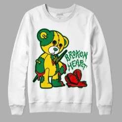 Dunk Low Reverse Brazil DopeSkill Sweatshirt Broken Heart Graphic