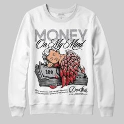 White Cement 4s DopeSkill Sweatshirt MOMM Graphic