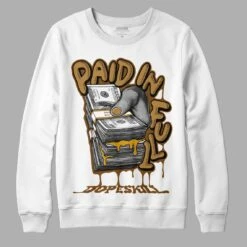 Wheat 13s DopeSkill Sweatshirt Paid In Full Graphic
