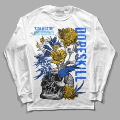 Royal Blue Collection DopeSkill Long Sleeve T-Shirt Side Hustle Graphic