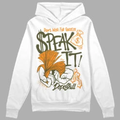 Olive 5s DopeSkill Hoodie Sweatshirt Speak It Graphic