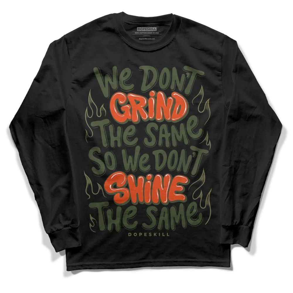 Olive Collection DopeSkill Long Sleeve T-Shirt Grind Shine Graphic 2 Olive Collection DopeSkill Long Sleeve T-Shirt Grind Shine Graphic - Image 2
