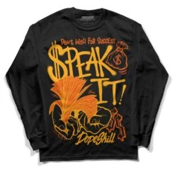 Black Taxi 12s DopeSkill Long Sleeve T-Shirt Speak It Graphic