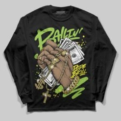 Neon Green Collection DopeSkill Long Sleeve T-Shirt Always Ballin' Graphic