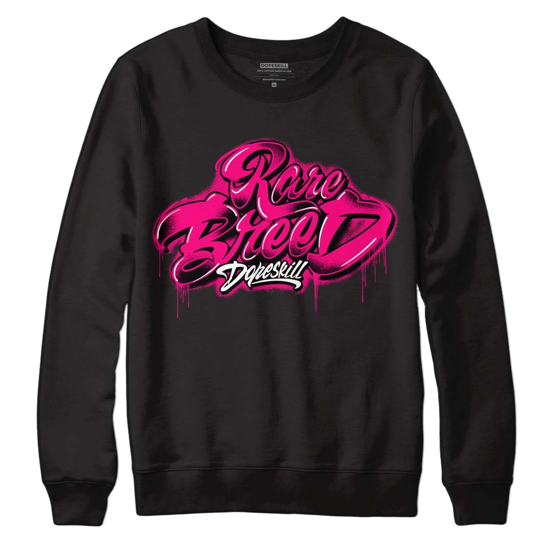 Fierce Pink 1s DopeSkill Sweatshirt Rare Breed Type Graphic 2 Fierce Pink 1s DopeSkill Sweatshirt Rare Breed Type Graphic - Image 2
