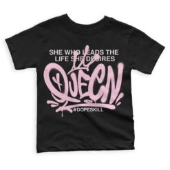 Dunk Low Pink Foam DopeSkill Toddler Kids T-shirt Queen Graphic