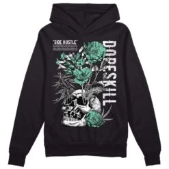 Green Glow 3s DopeSkill Hoodie Sweatshirt Side Hustle Graphic