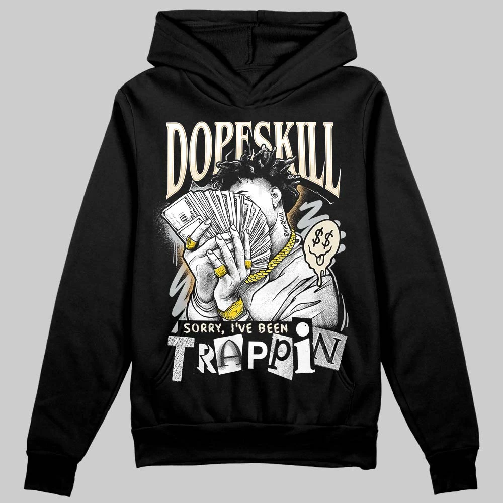 Reverse Metallic 5s DopeSkill Hoodie Sweatshirt Sorry I've Been Trappin Graphic 2 Reverse Metallic 5s DopeSkill Hoodie Sweatshirt Sorry I've Been Trappin Graphic - Image 2