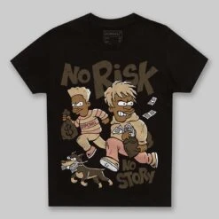 TAN Collection DopeSkill Toddler Kids T-shirt No Risk No Story Graphic