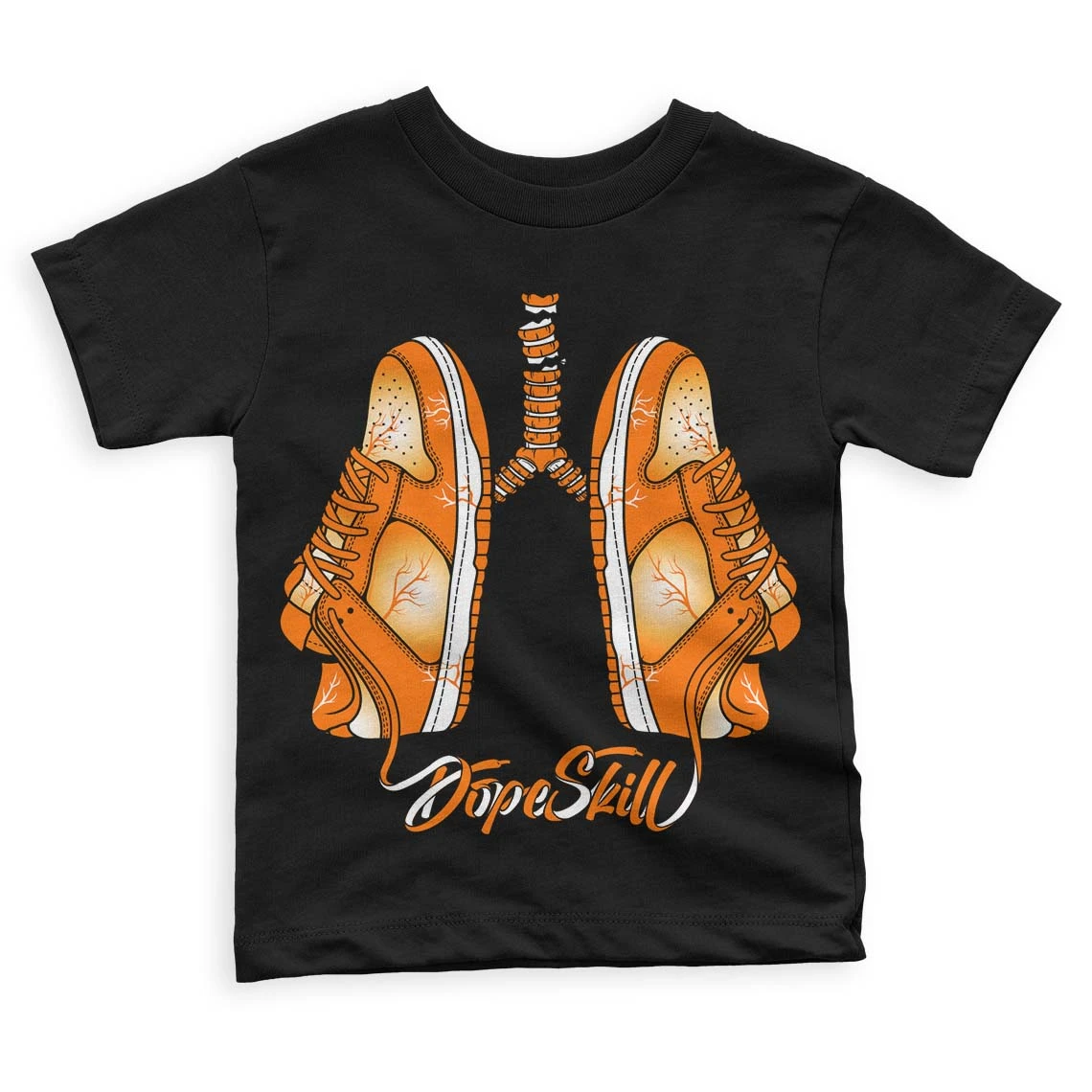 Dunk Low Magma Orange DopeSkill Toddler Kids T-shirt Breathe Graphic 2 Dunk Low Magma Orange DopeSkill Toddler Kids T-shirt Breathe Graphic - Image 2