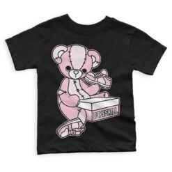 Dunk Low Pink Foam DopeSkill Toddler Kids T-shirt Sneakerhead BEAR Graphic