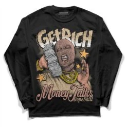 TAN Collection DopeSkill Long Sleeve T-Shirt Get Rich Graphic