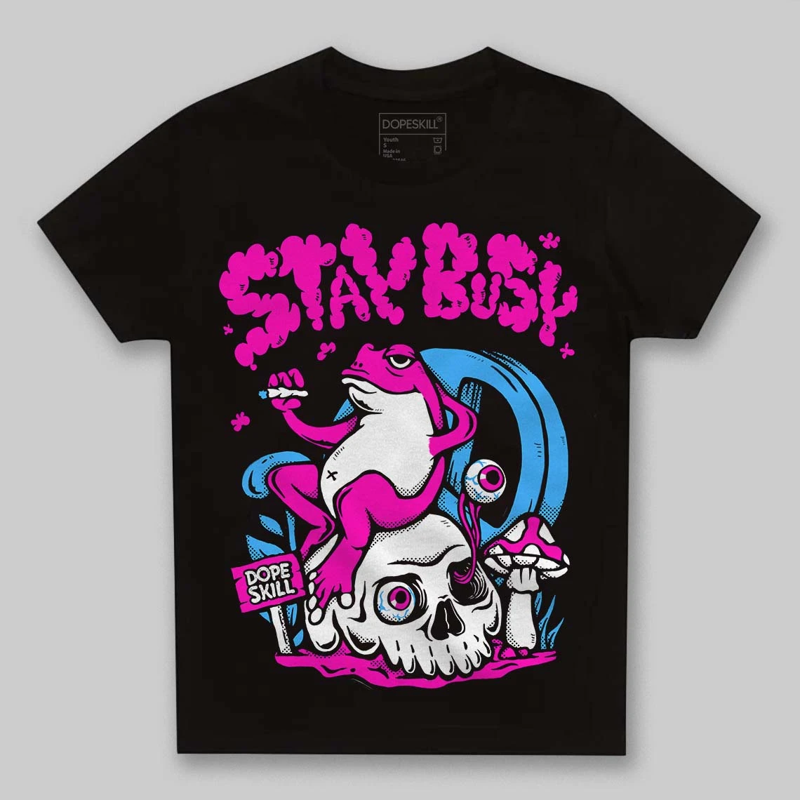 Dunk Active Fuchsia DopeSkill Toddler Kids T-shirt Stay Busy Graphic 2 Dunk Active Fuchsia DopeSkill Toddler Kids T-shirt Stay Busy Graphic - Image 2