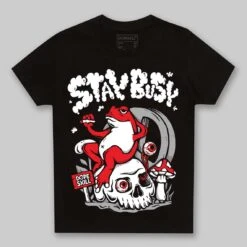 White Thunder 4s DopeSkill Toddler Kids T-shirt Stay Busy Graphic