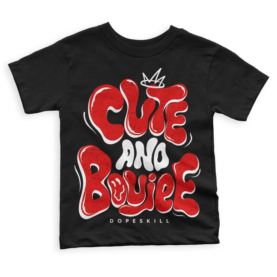 Red Cement 4S DopeSkill Toddler Kids T-shirt Cute And Boujee Graphic 2 Red Cement 4S DopeSkill Toddler Kids T-shirt Cute And Boujee Graphic - Image 2