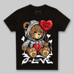 Fear 4s DopeSkill Toddler Kids T-shirt Broken Bear Graphic