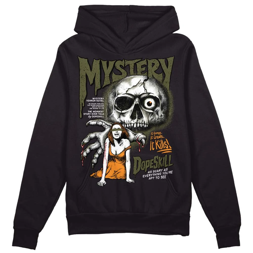 Olive 5s DopeSkill Hoodie Sweatshirt Mystery Ghostly Grasp Graphic 2 Olive 5s DopeSkill Hoodie Sweatshirt Mystery Ghostly Grasp Graphic - Image 2