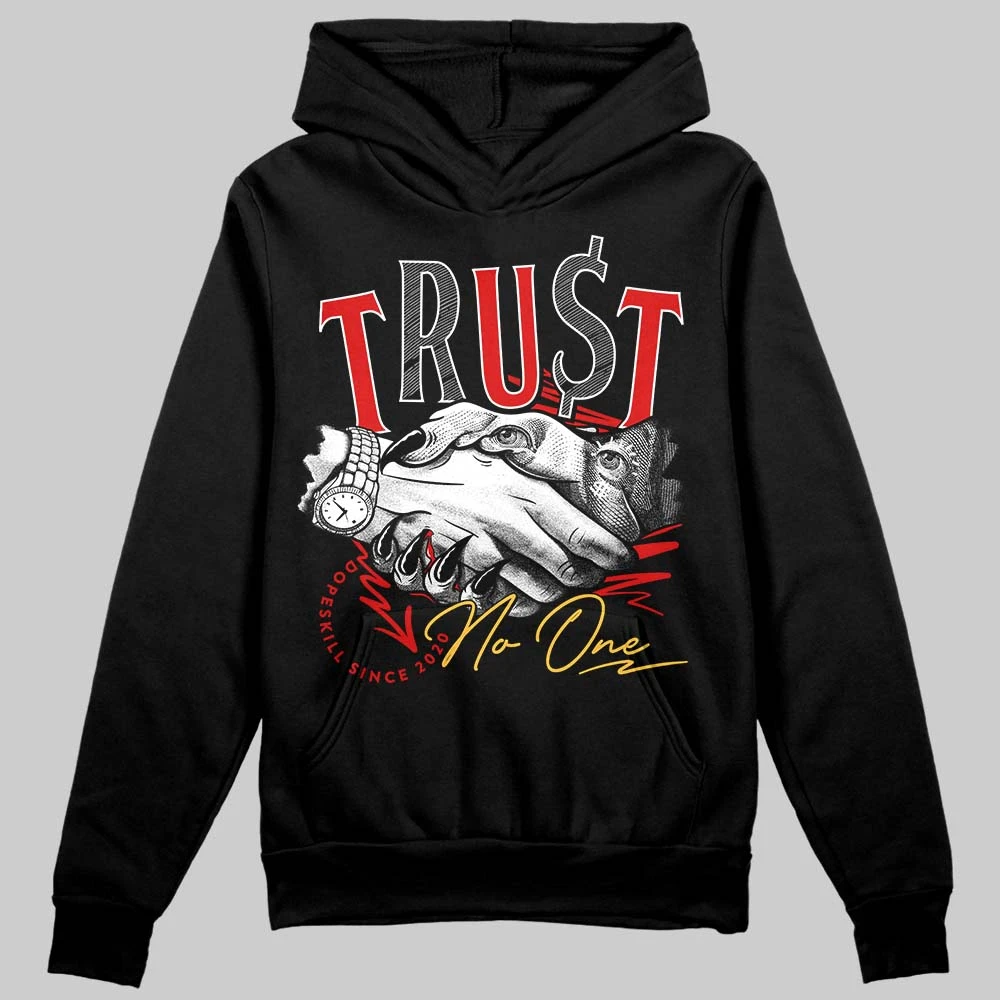 Dunk Low Gym Red DopeSkill Hoodie Sweatshirt Trust No One Graphic 2 Dunk Low Gym Red DopeSkill Hoodie Sweatshirt Trust No One Graphic - Image 2