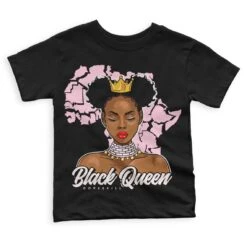 Dunk Low Pink Foam DopeSkill Toddler Kids T-shirt Black Queen Graphic
