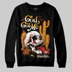 Black Taxi 12s DopeSkill Sweatshirt God Got Me Graphic