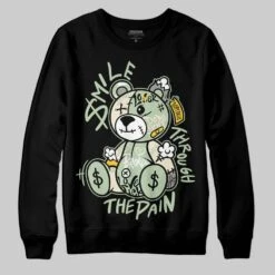 Seafoam 4s 2025 DopeSkill Sweatshirt Smile Through The Pain Graphic