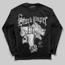 Black And White Collection DopeSkill Long Sleeve T-Shirt Stack Paper Graphic