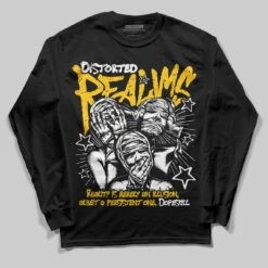 Yellow Collection DopeSkill Long Sleeve T-Shirt Distorted Realms Graphic