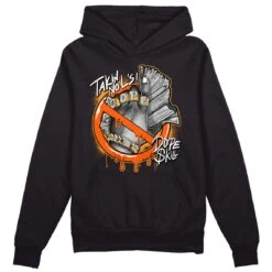 Brilliant Orange 12s DopeSkill Hoodie Sweatshirt Takin No L's Graphic