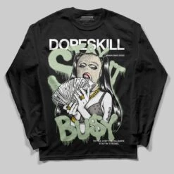 Seafoam 4s 2025 DopeSkill Long Sleeve T-Shirt Stay It Busy Graphic