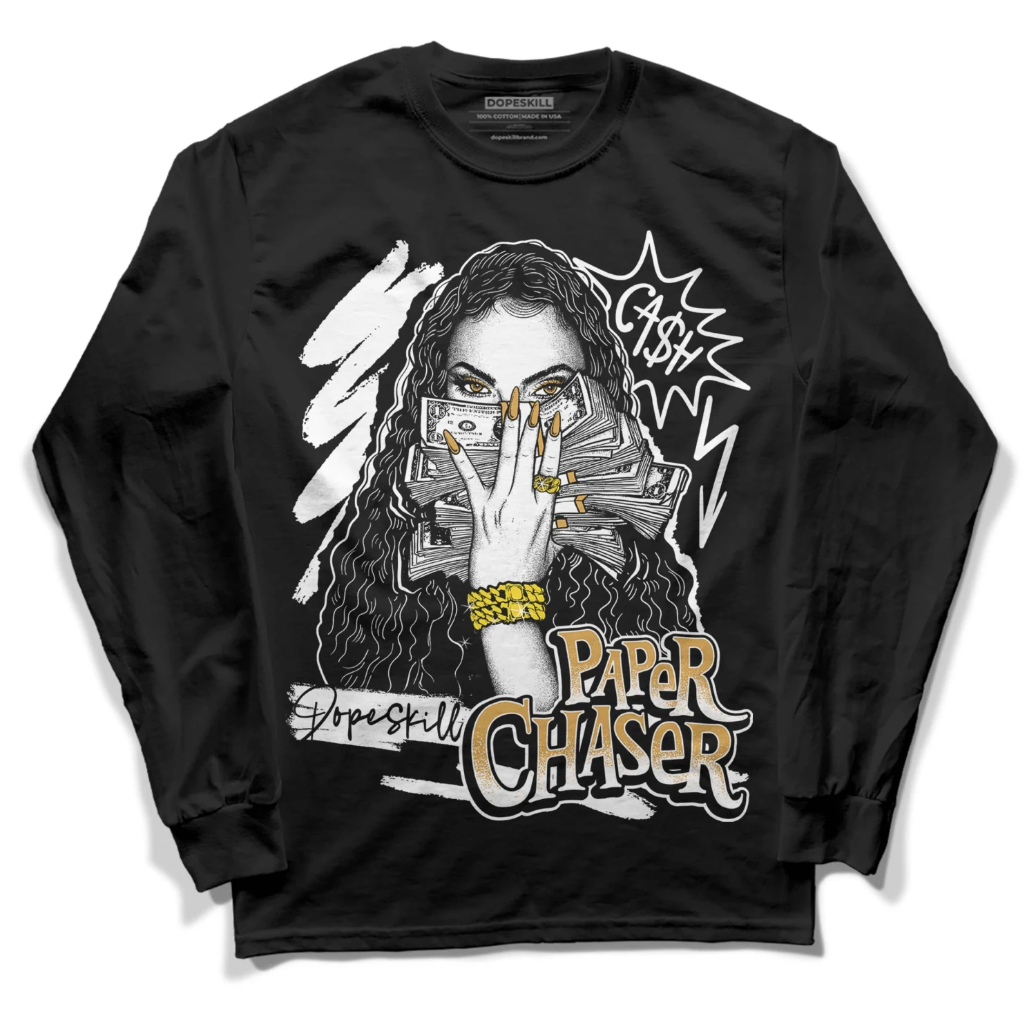 Gratitude 11s DopeSkill Long Sleeve T-Shirt NPC Graphic 2 Gratitude 11s DopeSkill Long Sleeve T-Shirt NPC Graphic - Image 2