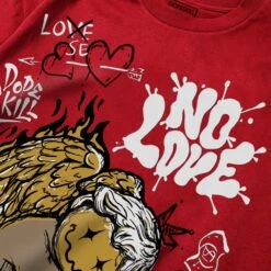 No Love DopeSkill Premium T-shirt -Dopeskill Brand 2 bea8e9a9 4389 4f01 a4c7 b52e610a47c7