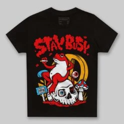 Red Collection DopeSkill Toddler Kids T-shirt Stay Busy Graphic