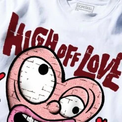 VALENTINE'S Day 3s DopeSkill Premium T-Shirt High Off Love Graphic -Dopeskill Brand 2 c5418bba 349a 4fdf 9119 205cbec166f8