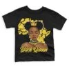 Black Tour Yellow AJ 4 Thunder DopeSkill Toddler Kids T-shirt Black Queen Graphic