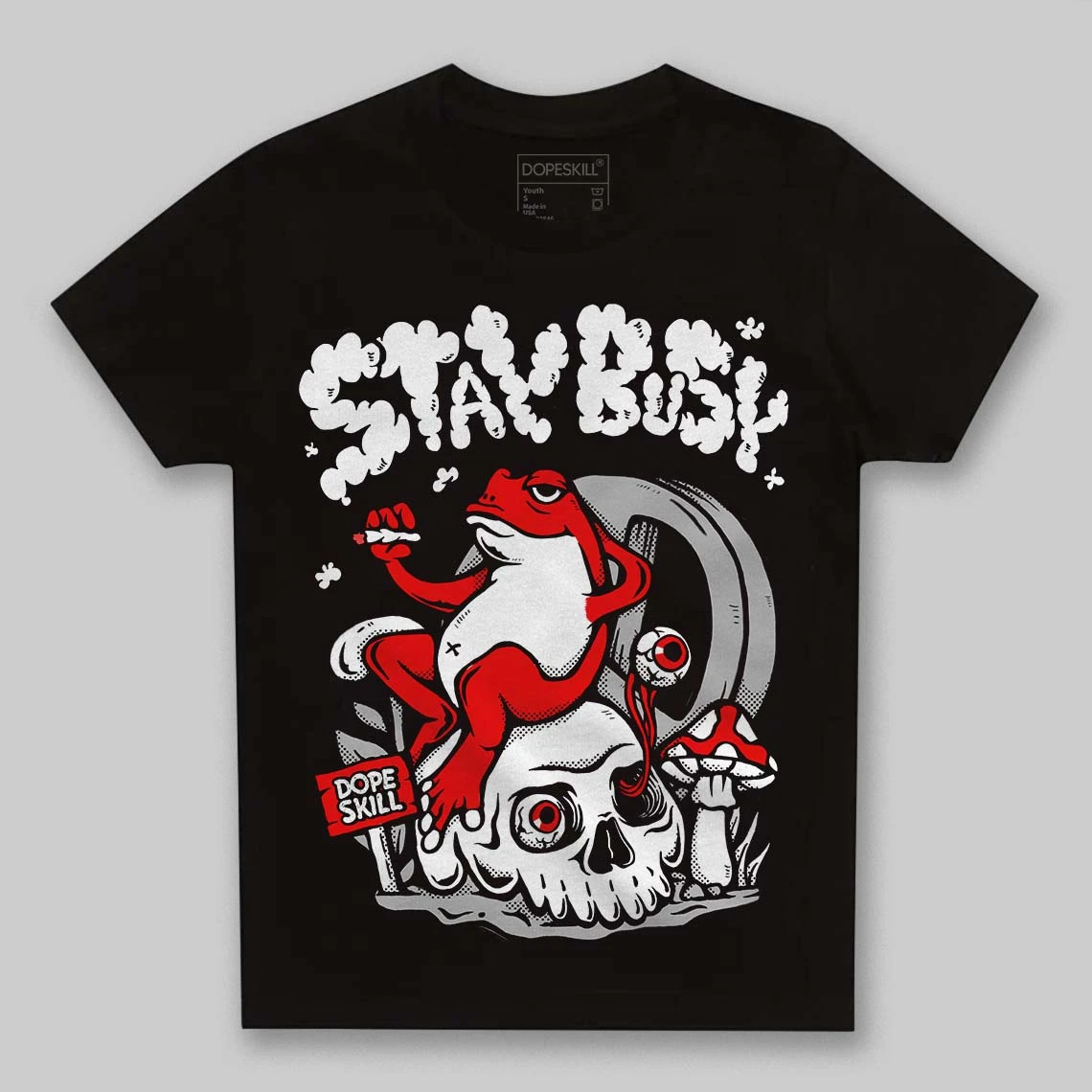 Black And White Collection DopeSkill Toddler Kids T-shirt Stay Busy Graphic 1 Black And White Collection DopeSkill Toddler Kids T-shirt Stay Busy Graphic
