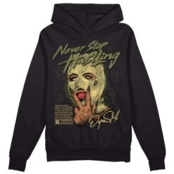 Craft Olive 4s DopeSkill Hoodie Sweatshirt Never Stop Hustling Graphic