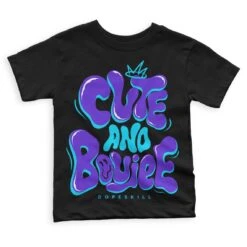 Aqua 6s DopeSkill Toddler Kids T-shirt Cute And Boujee Graphic
