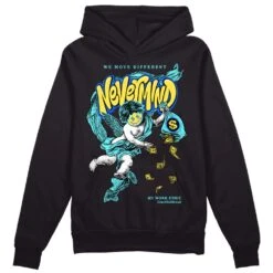 Aqua 5s DopeSkill Hoodie Sweatshirt Nevermind Graphic