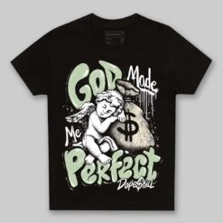 Seafoam 4s 2025 DopeSkill Toddler Kids T-shirt God Made Me Perfect Graphic