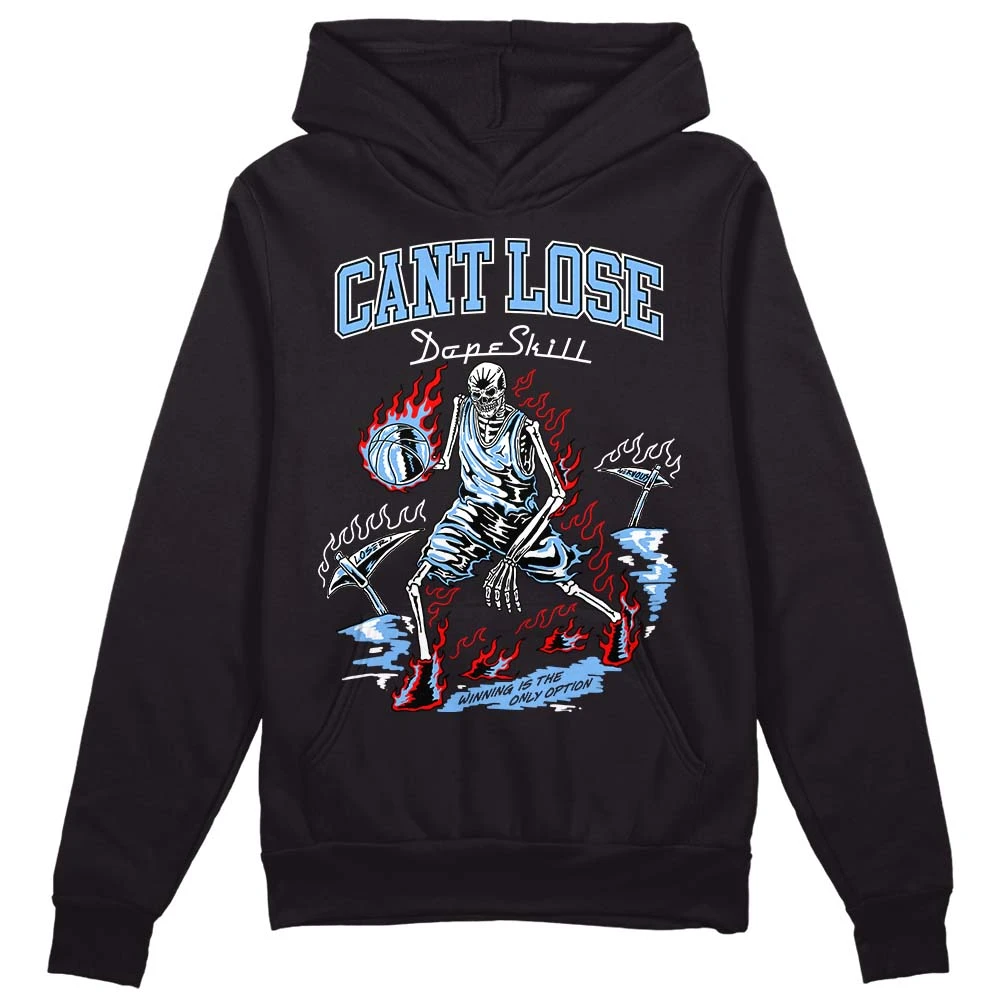 Powder Blue 9s DopeSkill Hoodie Sweatshirt Cant Lose Graphic 2 Powder Blue 9s DopeSkill Hoodie Sweatshirt Cant Lose Graphic - Image 2