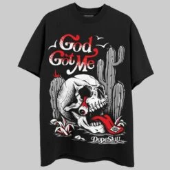 Dunk Panda White Black DopeSkill T-Shirt God Got Me Graphic