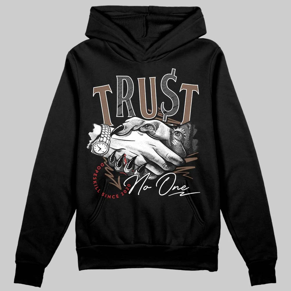 Olive 9s DopeSkill Hoodie Sweatshirt Trust No One Graphic 2 Olive 9s DopeSkill Hoodie Sweatshirt Trust No One Graphic - Image 2