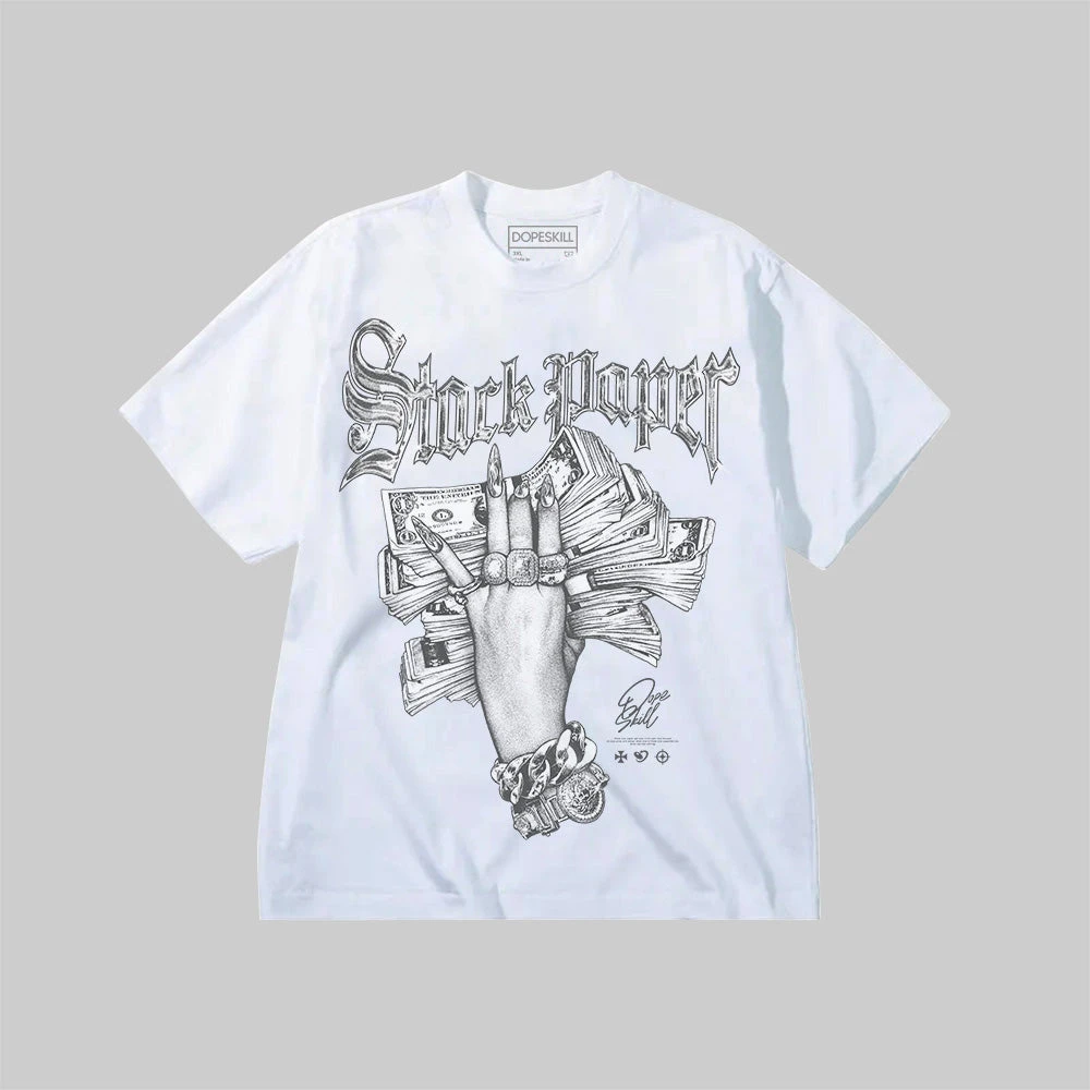 Stack Paper Grey Graphic DopeSkill Premium T-Shirt