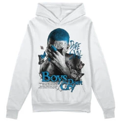 Military Blue 4s DopeSkill Hoodie Sweatshirt Boys Don't Cry Graphic